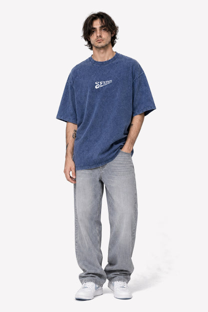 SERENITY T-Shirt, Dark Blue – Produktansicht 4 | color:sky-blue