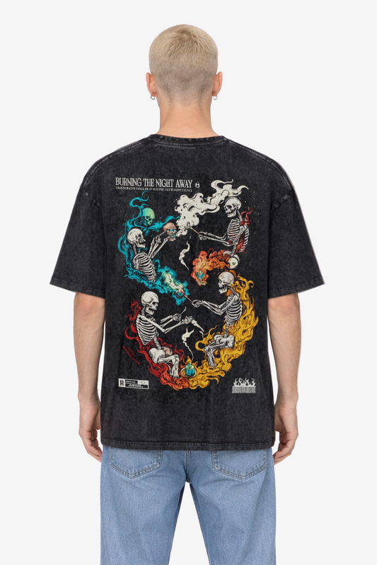 BURNING THE NIGHT AWAY