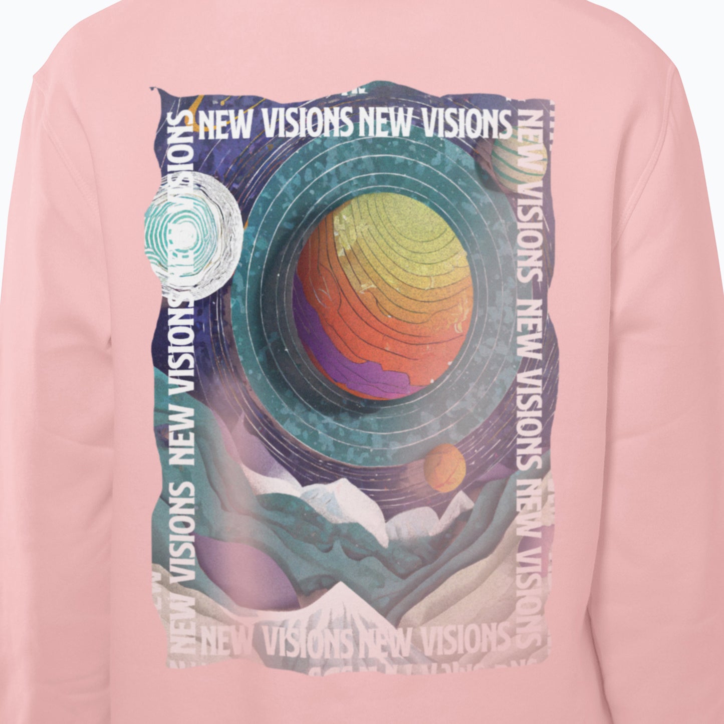 Urban Streetwear Hoodie | Unleash Your Dreams - Pink - NEW VISIONS