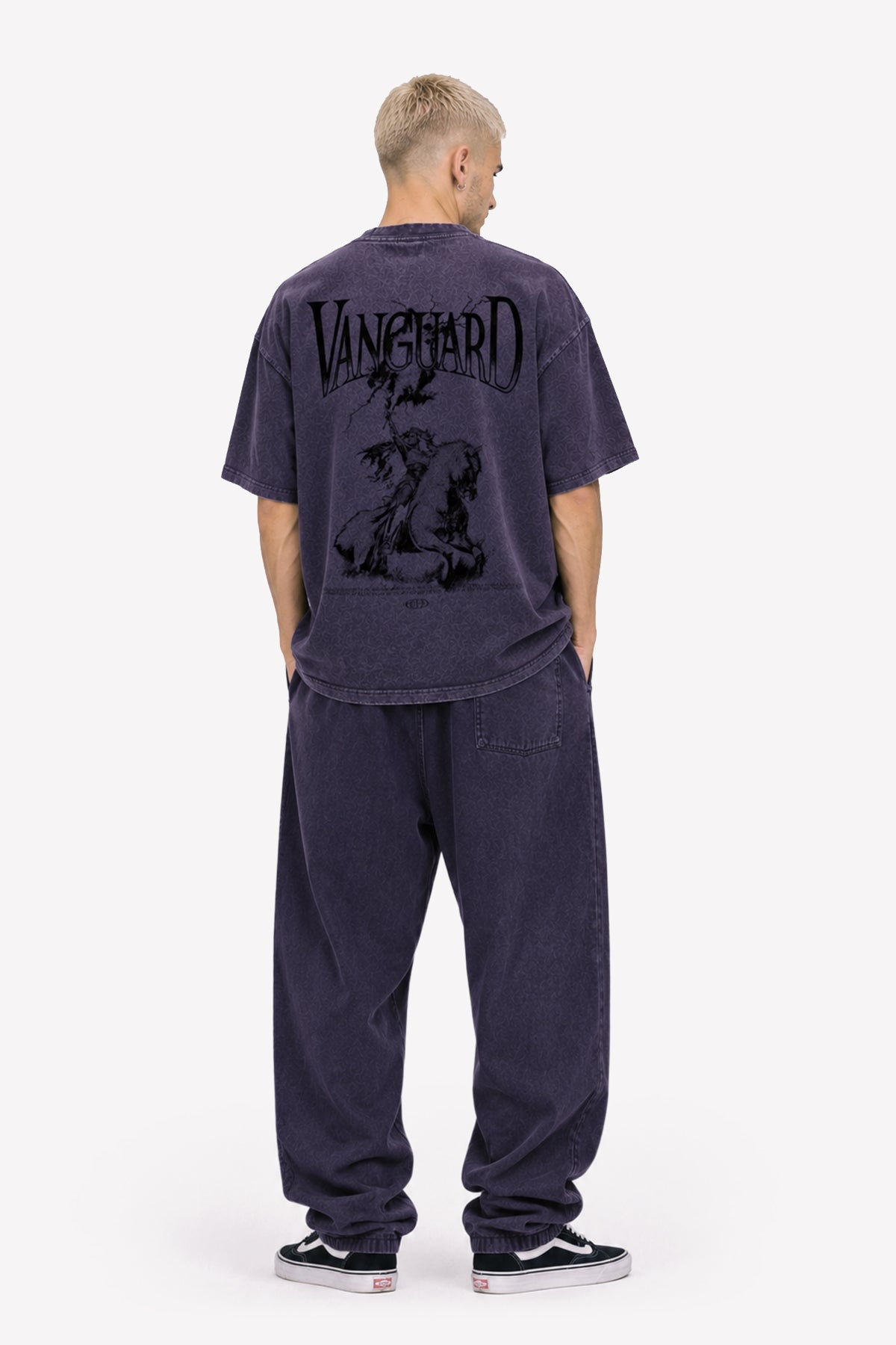 VANGUARD_Ink T-Shirt, Purple – Produktansicht 3 | color:purple-haze